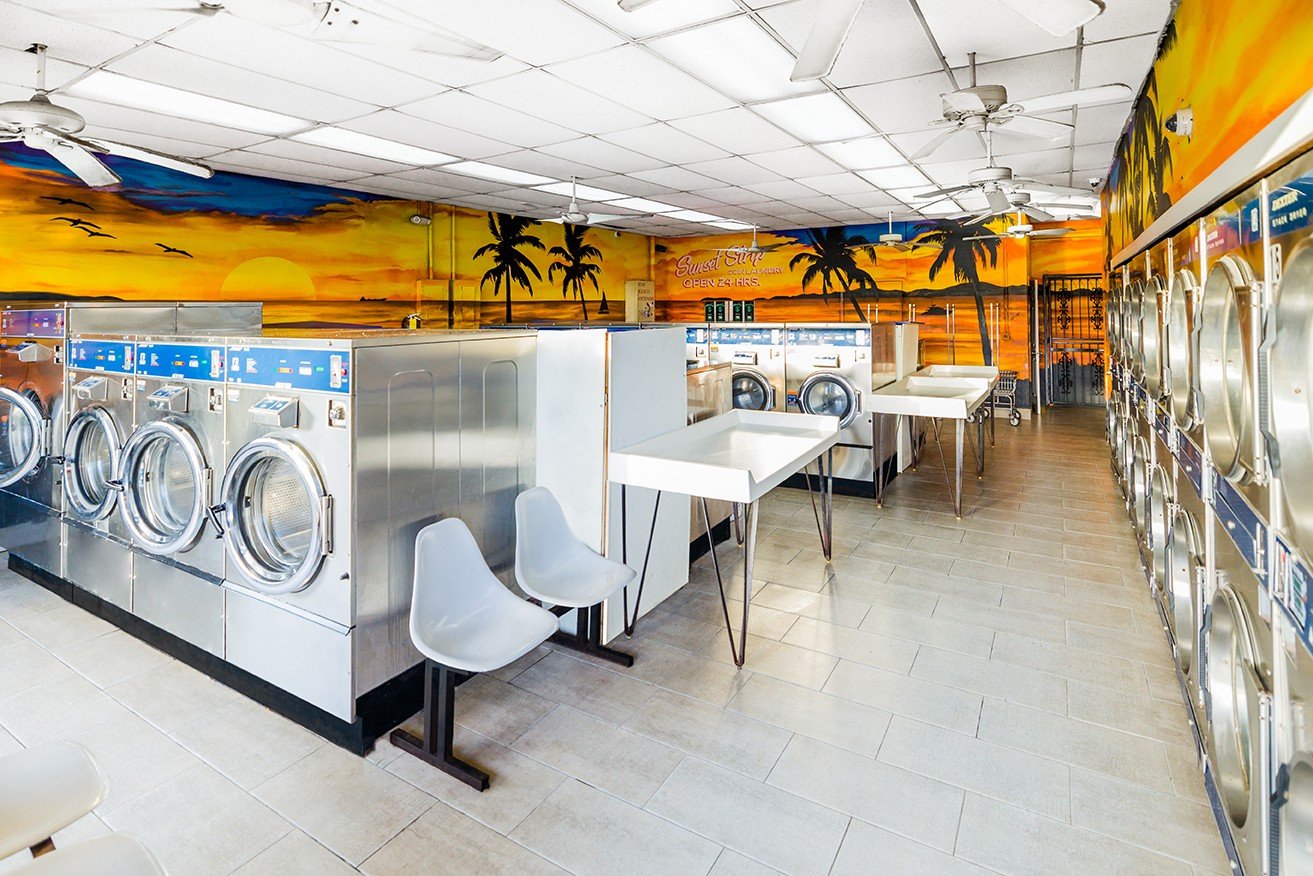 Inside Sunset Strip Coin Laundry