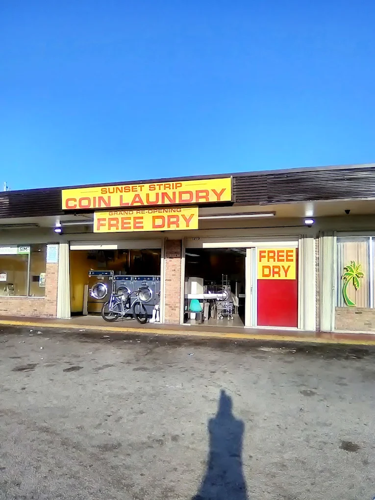 Sunset Strip Coin Laundry storefront